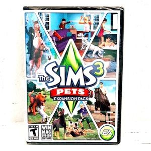 The SIMS 3:Pets PC Game (WIN/MAC/DVD-ROM), New Sealed